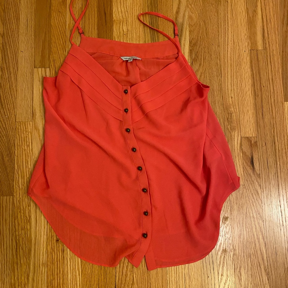 Salmon pink tank top